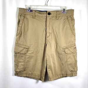 Union Bay tan cotton cargo shorts men's 32  #1356